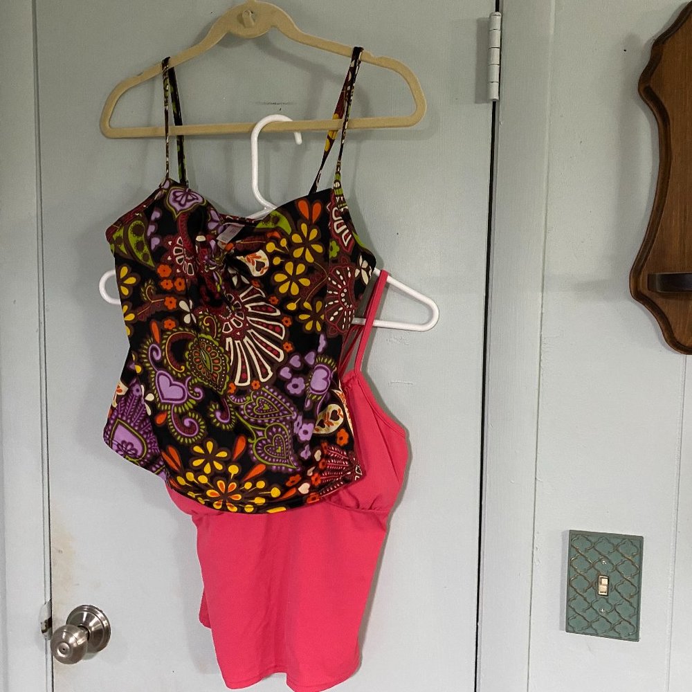 Tankini Tops set of 2 Victoria Secret St Johns Bay